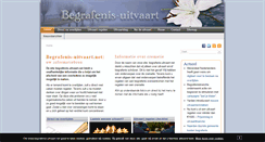 Desktop Screenshot of begrafenis-uitvaart.net