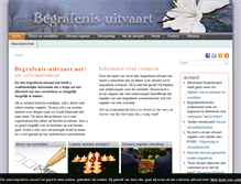 Tablet Screenshot of begrafenis-uitvaart.net